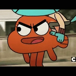 🫡 Gumball The Amazing World of Gumball Dibujos animados, Divertido, Animación, El asombroso mundo de Gumball, Gumball Watterson, Darwin Watterson telegram sticker