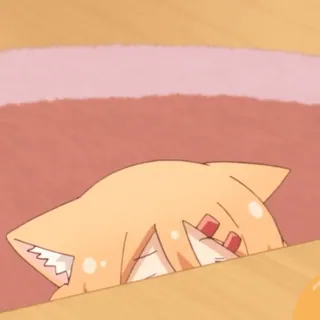 😨 アニメ, 猫, 可愛い, 眠い whatsapp sticker