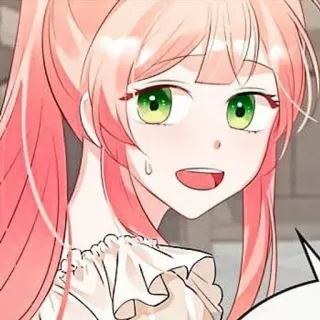 🍉 anime, manga, cartoon, cute, girl, portrait, character telegram sticker