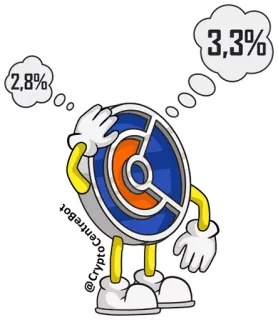 🧐 2,8%
3,3% cryptomonnaie, investissement, finance, argent, entreprise whatsapp sticker