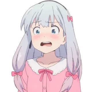 ✨ Eromanga Sensei anime, manga, sagiri izumi, cute, girl telegram sticker