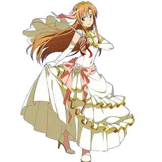 @STIKERFORALL ASUNA-SWORD ART ONLINE telegram stickers