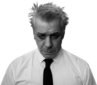 😐 Till Lindemann músico, cantante, Rammstein, metal, alemán whatsapp sticker