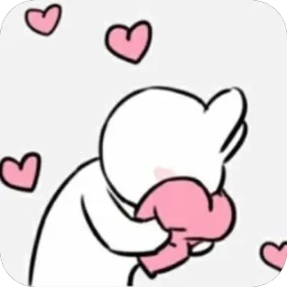 💌 любовь, сердце, милый, мультфильм, привязанность, отношения telegram sticker