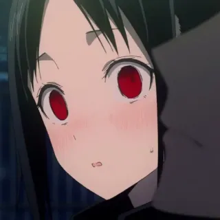 💈 Kaguya Shinomiya Kaguya-sama: Love Is War anime, kaguya sama love is war, kaguya shinomiya, kawaii, cute telegram sticker