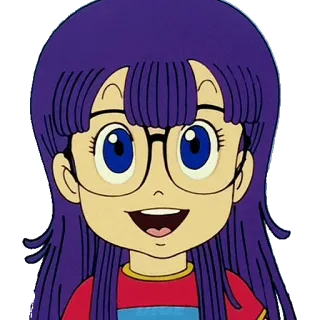 😃 Anime, Desenho animado, Garota, Personagem, Ilustração telegram sticker