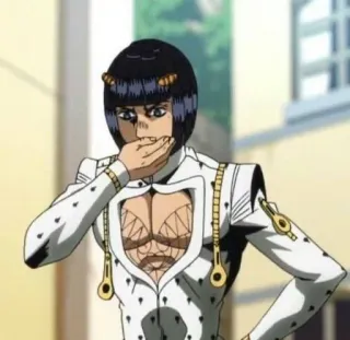❔ Bruno Bucciarati JoJo's Bizarre Adventure anime, jojo, bruno, bucciarati telegram sticker