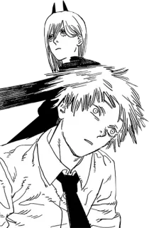 💥 Denji Chainsaw Man anime, manga, chainsaw man, denji, horror telegram sticker