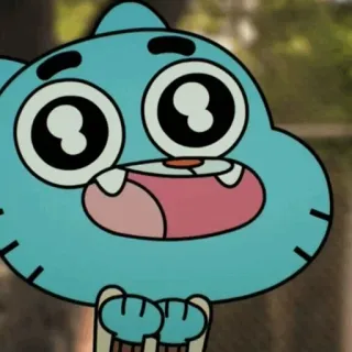 🌿 Gumball Watterson The Amazing World of Gumball cartoon, animated, character, gumball, watterson, cat telegram sticker