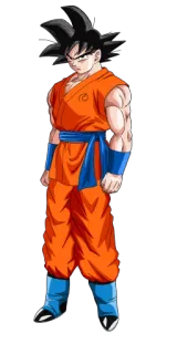 ⚫ Goku Dragon Ball Anime, Mangá, Super Saiyajin, Saiyajin, Luta telegram sticker