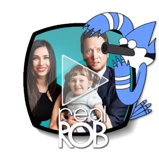 ▶ real ROB 가족, 강도, 실제, 만화 telegram sticker