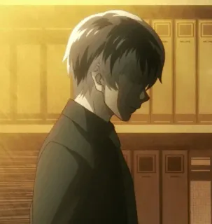 🥀 Ken Kaneki Tokyo Ghoul Anime, Manga, Gelap, Karakter, Tokyo Ghoul, Kaneki telegram sticker