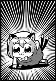 ✌ anime, manga, cat, neko, cute, kawaii, cartoon telegram sticker