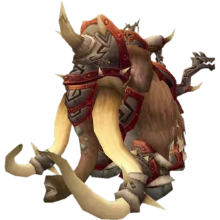 😐 mammouth, montagne, animal, défenses, armure telegram sticker
