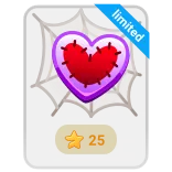 🎁 limited serce, naszywka, limitowany, naklejka, miłość, symbol whatsapp sticker