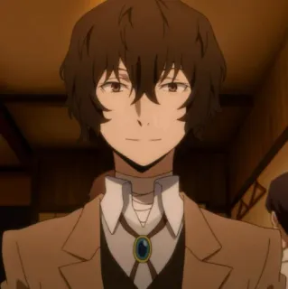 ☄ Dazai Osamu Bungou Stray Dogs Anime, Dazai, Bungo Stray Dogs, Personaje, Osamu Dazai whatsapp sticker