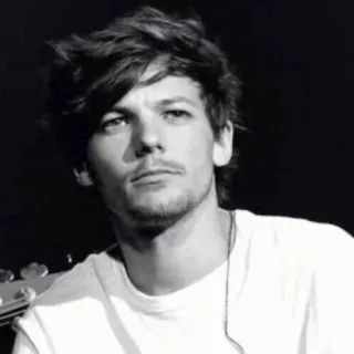 😾 Louis Tomlinson Louis Tomlinson, One Direction, chanteur, portrait, célébrité telegram sticker