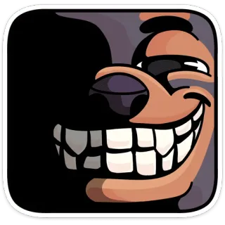 😈 Hund, Cartoon, Meme, Lustig, Troll, Witz whatsapp sticker