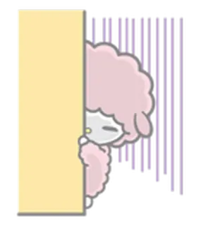 😕 fofo, animal, alpaca, kawaii, personagem telegram sticker
