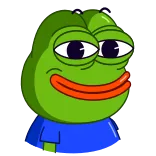 😏 Pepe the Frog Pepe, Ếch, Meme, Văn hóa Internet, Tự mãn, Phim hoạt hình telegram sticker