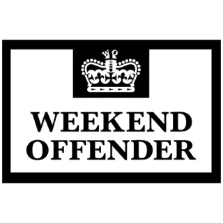 😌 WEEKEND OFFENDER weekend, offender, crown, clothing, brand telegram sticker