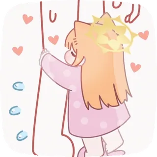 🥰 Anime, Carino, Catgirl, Amore, Salutare telegram sticker
