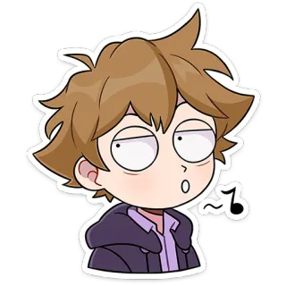 ⭐ kreskówka, naklejka, anime, manga, postać, wyrażenie telegram sticker