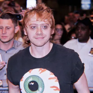 🍫 Rupert Grint actor, celebrity, man, portrait telegram sticker