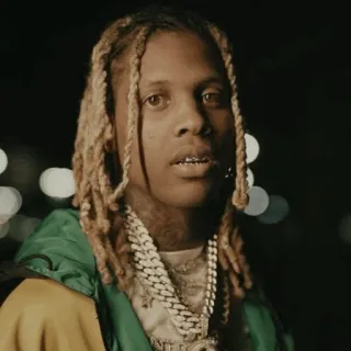 🔊 Lil Durk rapper, music, artist, celebrity telegram sticker