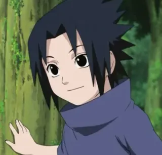 🙂 Sasuke Naruto anime, character, sasuke, naruto, manga telegram sticker