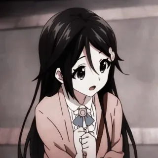 🌸 Ragazza anime, Cartone animato, Divisa scolastica, Carino, Personaggio, Manga telegram sticker