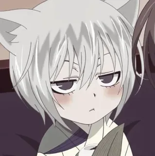 🤍 アニメ, 猫耳, 可愛い, ちび, 狐 whatsapp sticker