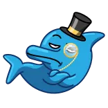 Dolphins | @Premium_Emojis_Telegram telegram emojis 🧐