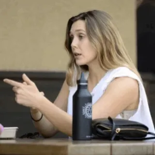 ◾️ Elizabeth Olsen actress, woman, celebrity, people telegram sticker