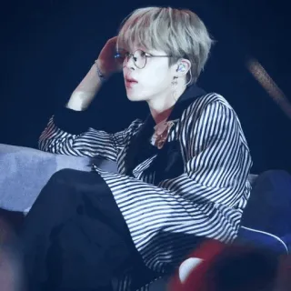 〰 Jimin Kpop, BTS, Jimin, singer, performer, music, idol telegram sticker