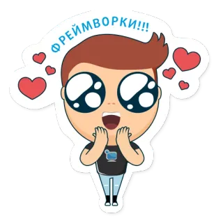DevRunner telegram stickers