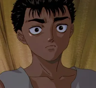 😳 Guts Berserk anime, manga, character, guts, berserk telegram sticker