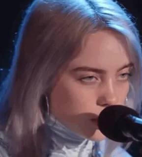 🌊 Billie Eilish นักร้อง, นักดนตรี, คนดัง, Billie Eilish telegram sticker