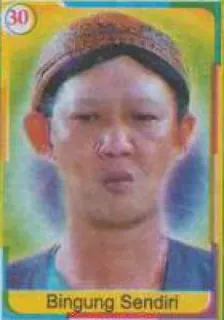 😟 Bingung Sendiri retrato, pessoa, homem, indonésio telegram sticker