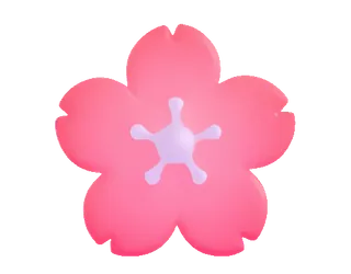🌸 sakura, fiore, rosa, fiori di ciliegio, giappone, floreale telegram sticker