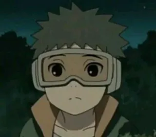 🌌 Obito Uchiha Naruto anime, naruto, obito uchiha, ninja, character telegram sticker