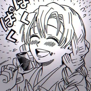 ❤️ ぱく Anime, Manga, Jepang, Senang, Lucu telegram sticker