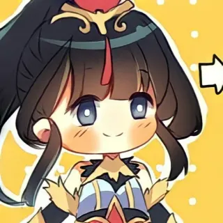 🦄 chibi, anime style, cute, cartoon, character telegram sticker