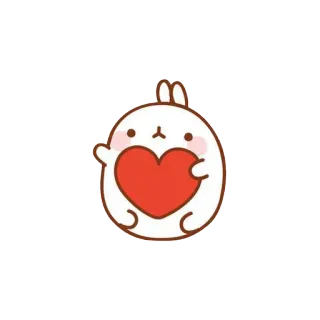 Molang telegram stickers