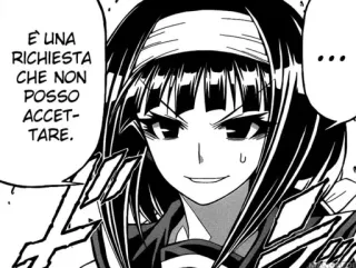 😥 È UNA RICHIESTA
CHE NON POSSO
ACCETTARE. Anime, Manga, Italienisch, Frau, Ernst, Anfrage, Kann nicht annehmen telegram sticker