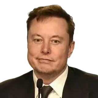 😐 Elon Musk Elon Musk, negócios, tecnologia, empreendedor, Tesla, SpaceX telegram sticker