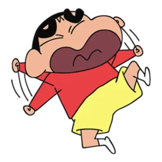 😫 Shin-chan Crayon Shin-chan Shin-chan, Crayon Shin-chan, Anime, Kartun, Lucu, Anak telegram sticker