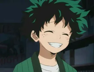🥦 Izuku Midoriya My Hero Academia Anime, Manga, My Hero Academia, Izuku Midoriya, Deku, Fanart telegram sticker