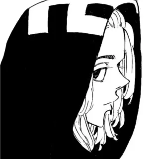 🎴 Manjiro Sano Tokyo Revengers Anime, Manga, Tokyo Revengers, Manjiro Sano, Mikey, Sudadera con capucha, Pandilla telegram sticker