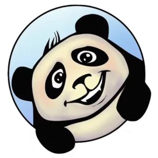 😛 Panda, Dier, Sticker, Cartoon, Schattig, Beer, Kawaii telegram sticker